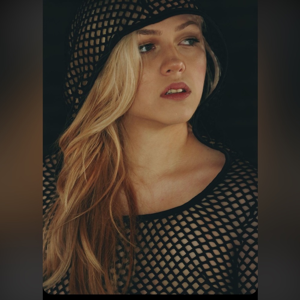 Fishnet hoodie
